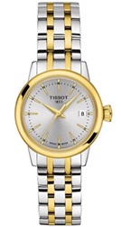 Tissot T-Classic T1292102203100 Women's Watch, Silver/Gold