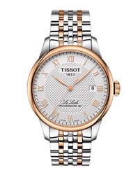 Tissot LE Locle Powermatic 80 T0064072203300 Kol Saati Gümüş/rose