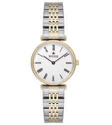 Wesse WWL115605 Men's Watch, Silver/Gold