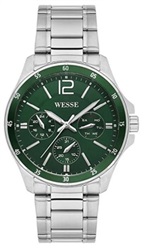 Wesse WWG208803 Men's Watch, Silver, 43 mm