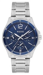 Wesse WWG208802 Kol Saati Gümüş 43 mm