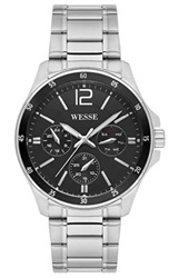 Wesse WWG208801 Kol Saati Gümüş 43 mm