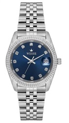 Wesse WWL114702, мужские часы серебристого цвета