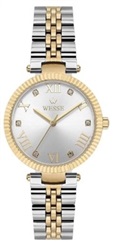 Wesse WWL111907 Men's Watch, Silver/Gold