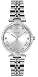 Wesse WWL111901 серебристые мужские часы, 33 мм
