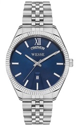 Мужские часы Wesse WWG207302, серебристые, 42 мм