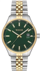 Wesse WWG206805 Men's Watch, Silver/Gold, 42 mm