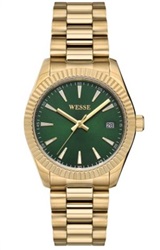 Wesse WWL301909 мужские часы, золотистые, 35 мм