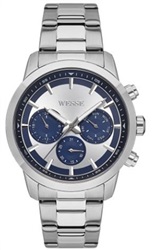 Wesse WWG207203 Kol Saati Gümüş 44 mm