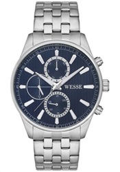 Wesse WWG206402 Kol Saati Gümüş 44 mm.