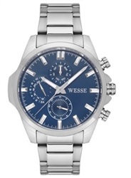 Wesse WWG205803 Kol Saati Gümüş 44 mm.