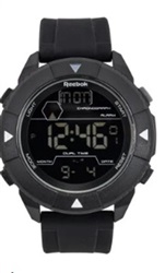 Reebok RV-BLZ-G9-PBPB-BW — чёрные цифровые наручные часы