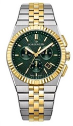 Jacques Philippe JPQGC10573X8 Men's Watch, Silver/Gold