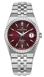 Jacques Philippe Swiss Made JPQGS10413X6BRG Kol Saati Gümüş