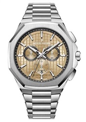 Jacques Philippe Octagon Chrono JPQGC3913X6TC Silver Men's Watch