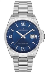 Jacques Philippe Infinitum Gents JPQGS331336V2 Silver Men's Watch