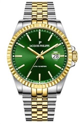 Jacques Philippe Swiss Made JPQGS5973X8V2 Kol Saati Gümüş/altın