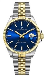Jacques Philippe JPQGS597338V2 — мужские часы, серебристо-золотистые