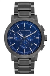 Jacques Philippe Cosmos Chrono JPQGC178337N мужские часы дымчато-серого цвета