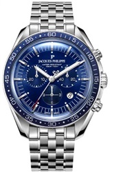 Jacques Philippe Swiss Made JPQGC43133 Silver 44 mm Watch