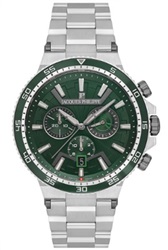 Jacques Philippe JPQGC4473X6SB Silver Men's Watch