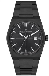 Jacques Philippe Swiss Made JPQGS424311 Kol Saati Siyah 40 mm