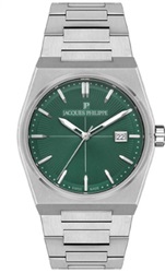 Jacques Philippe JPQGS4213X6 Silver 40 mm Men's Watch