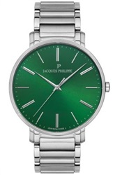 Jacques Philippe JPQGS0713X6 Silver 42 mm Men's Watch