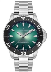 Jacques Philippe JPQGS1813X6 Silver 45 mm Men's Watch