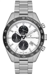 Jacques Philippe JPQGC131326 Silver Men's Watch, 44 mm
