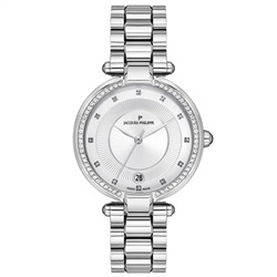 Jacques Philippe JPQLS081326 Silver 36 mm Watch