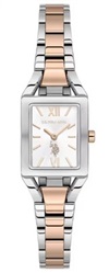 U.S. Polo Assn. USPA2159-05 Men's Watch, Silver/Rose