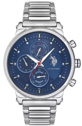 U.S. Polo Assn. USPA1008-14 — серебристые мужские часы