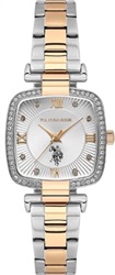 U.S. Polo Assn. USPA2114-04 Men's Watch, Silver/Rose