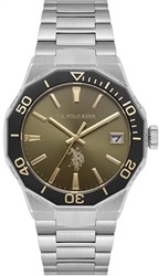 U.S. Polo Assn. USPA1120-06, серебристые мужские часы