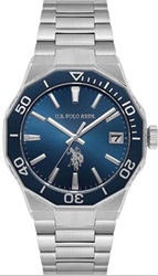 U.S. Polo Assn. USPA1120-05 Silver Men's Watch