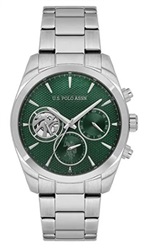 U.S. Polo Assn. USPA1104-02 Silver Men's Watch