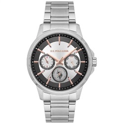 U.S. Polo Assn. USPA1000B-01 Мужские часы, серебристые