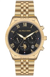 U.S. Polo Assn. USPA2040-09 Мужские часы, золотистые