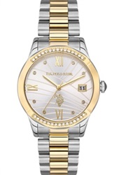 U.S. Polo Assn. USPA2059-03 Silver/Gold Men's Watch
