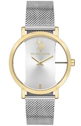 U.S. Polo Assn. Bayan Saat USPA2052-04 Gümüş/altın