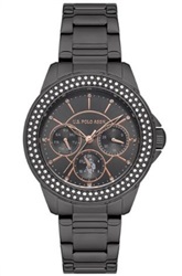 U.S. Polo Assn. USPA2042-03, мужские часы, 37 мм, дымчатые