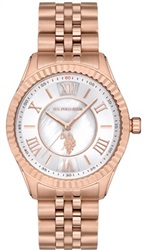 U.S. Polo Assn. USPA2041-01 Rose Gold 37 mm Watch