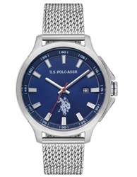 U.S. Polo Assn. USPA1032-01 Kol Saati Gümüş 45 mm.
