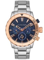 U.S. Polo Assn. USPA1026-01 Kol Saati Gümüş 45 mm.