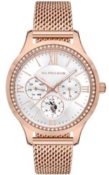 U.S. Polo Assn. USPA2022-01 часы Rose Gold 37 мм