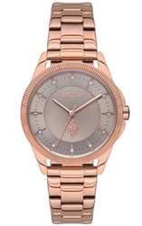 U.S. Polo Assn. USPA2018-02 мужские часы Rose Gold 37 мм