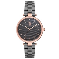 U.S. Polo Assn. USPA2011-05 Men's Watch Rose Gold/Grey
