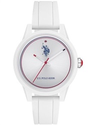 U.S. Polo Assn. USPA2007-01, белые мужские часы
