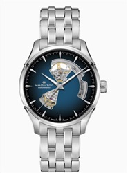 Hamilton Jazzmaster Open Heart Auto H32675140 Kol Saati Gümüş